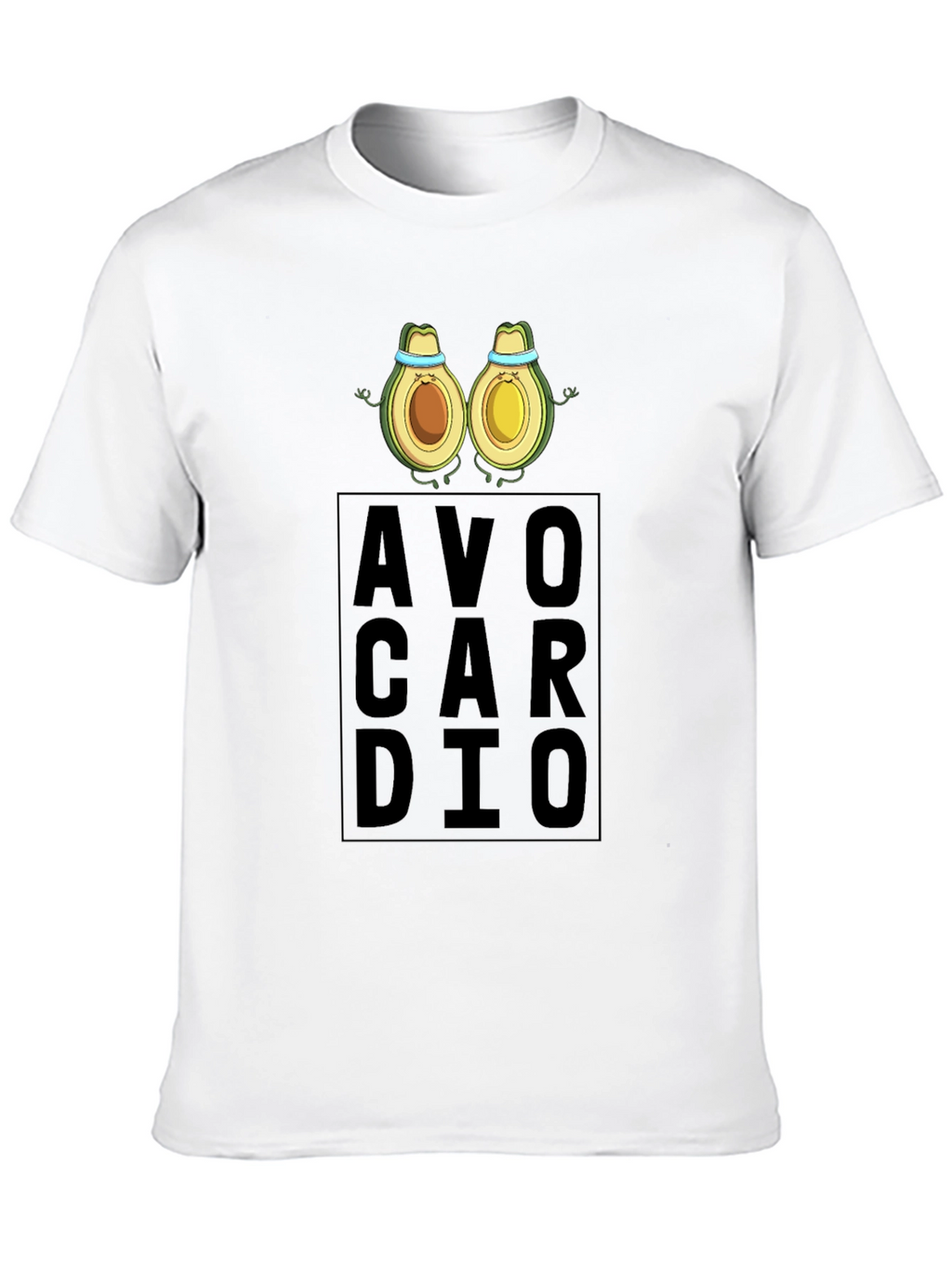 AvoCardio Mens Black T-Shirt