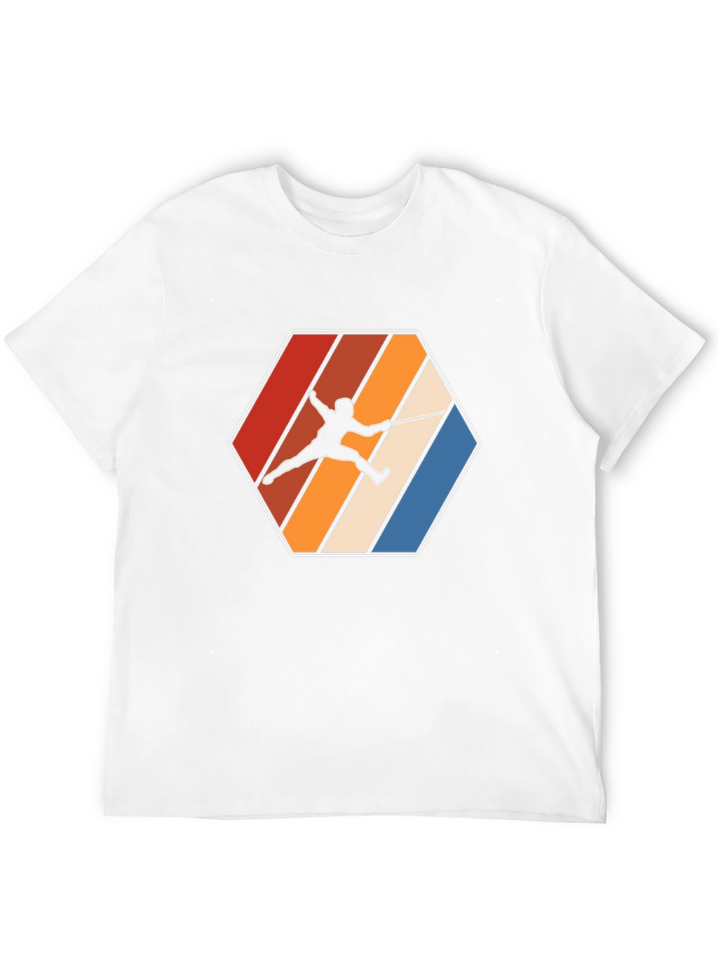 Fencing Retro Graphic T-Shirt