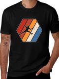 Fencing Retro Graphic T-Shirt