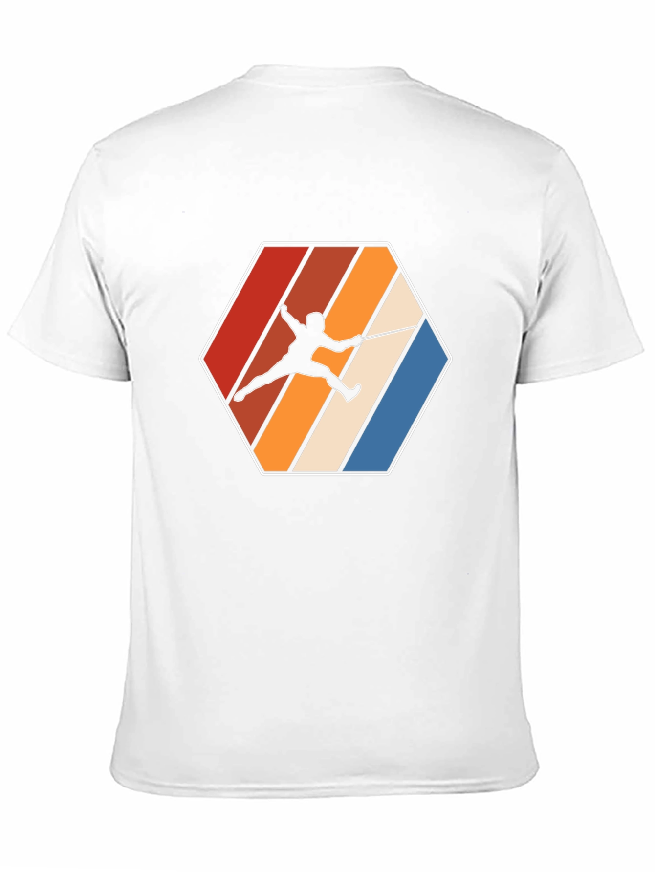Fencing Retro Graphic T-Shirt