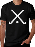 Hockey Sticks T-Shirt - Sporty Tee