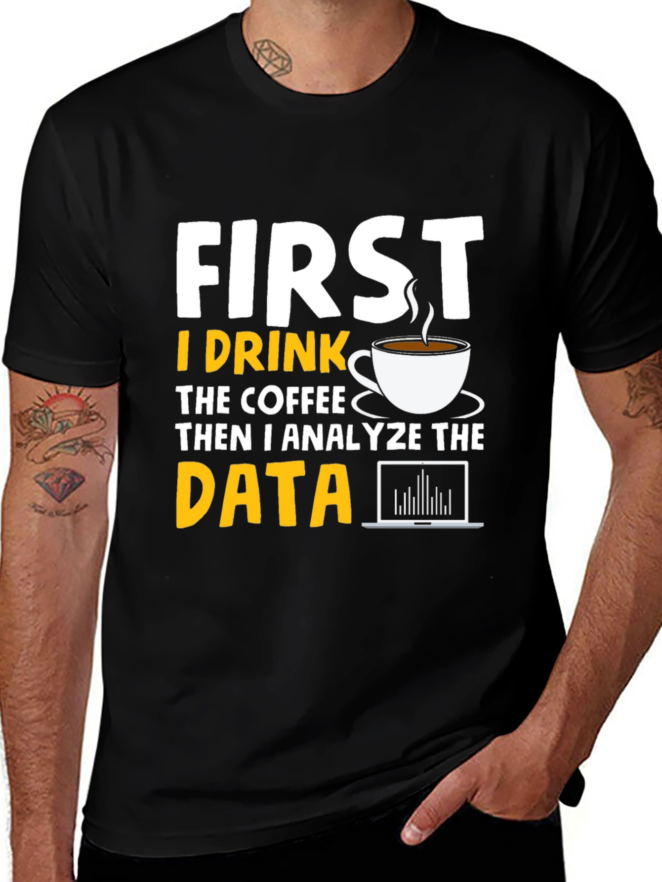 Data Analysis T-Shirt - Coffee & Data