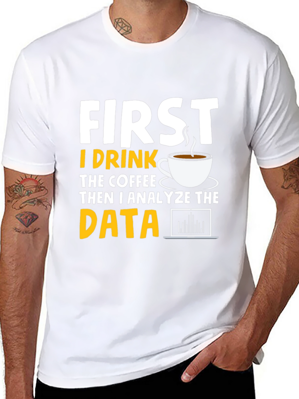 Data Analysis T-Shirt - Coffee & Data