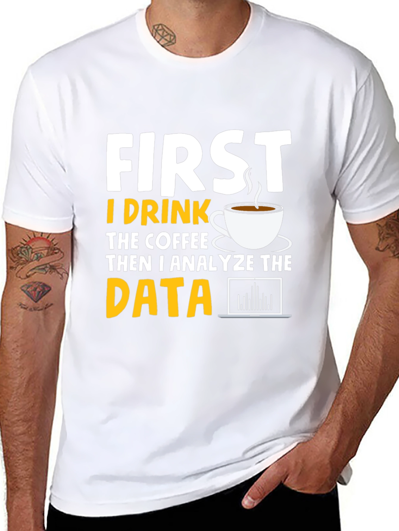 Data Analysis T-Shirt - Coffee & Data
