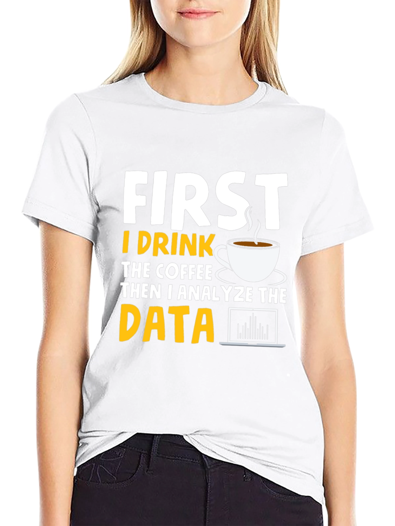 Data Analysis T-Shirt - Coffee & Data