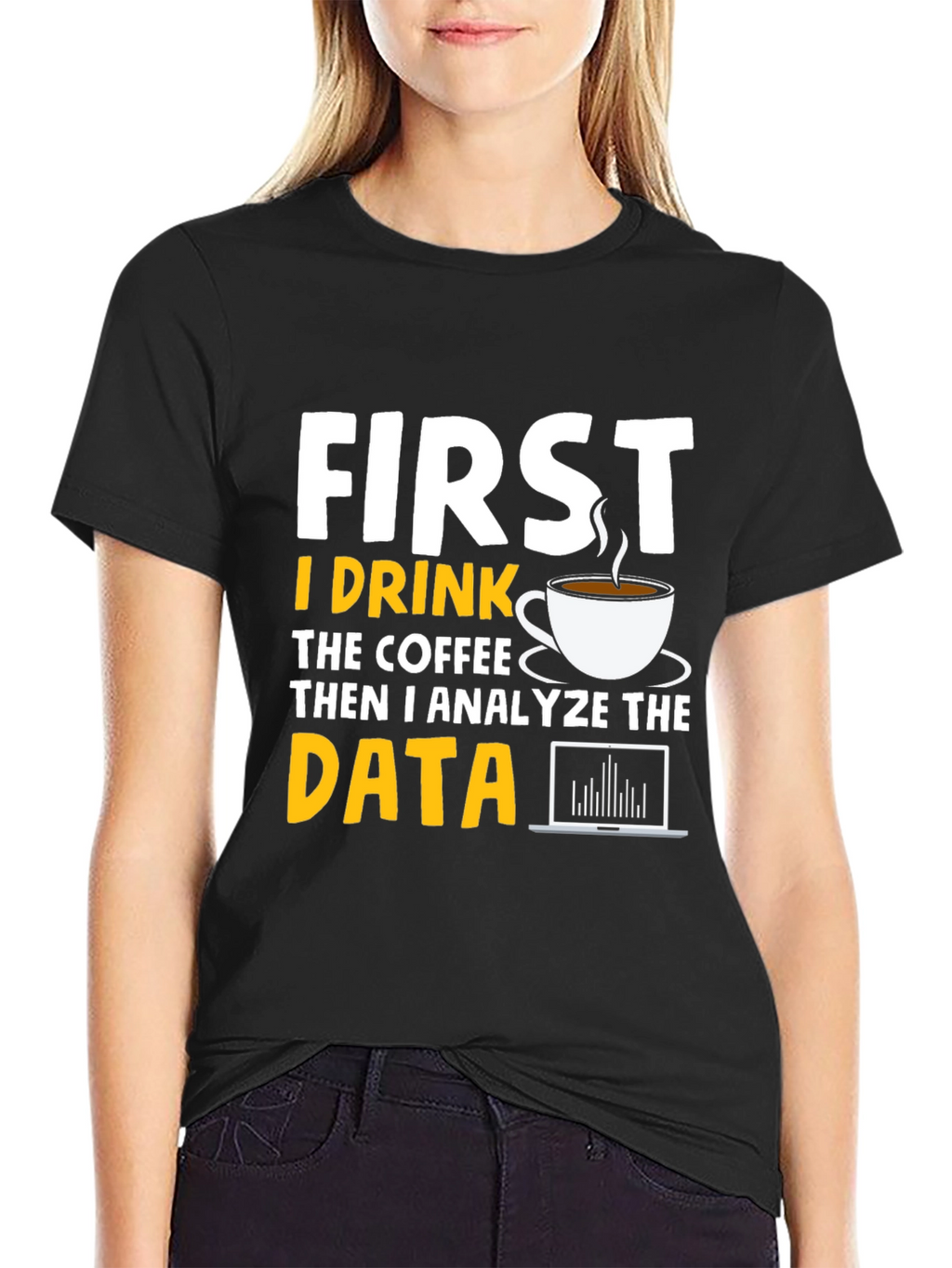 Data Analysis T-Shirt - Coffee & Data