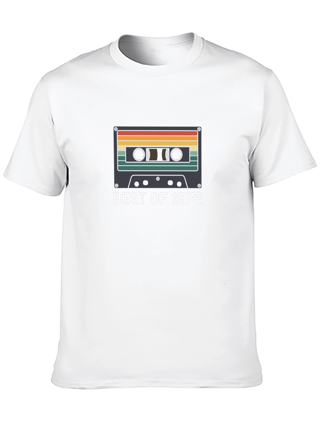 Best of 1972 Cassette Tape Graphic T-Shirt