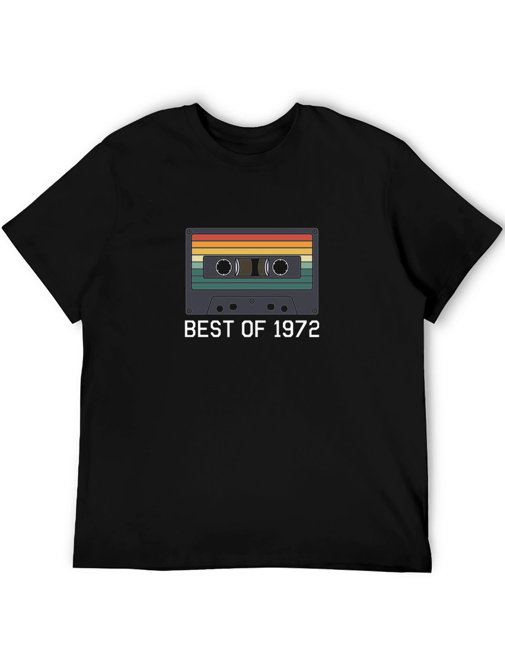 Best of 1972 Cassette Tape Graphic T-Shirt