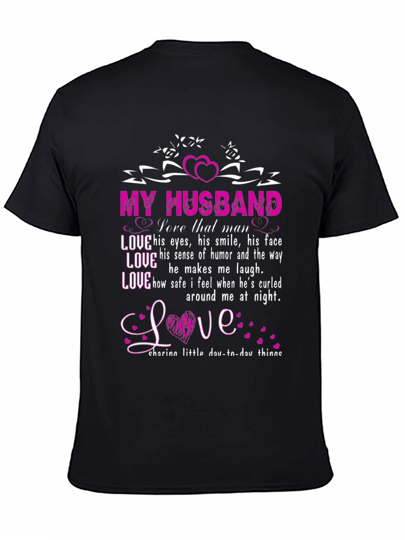 I Love My Husband T-Shirt