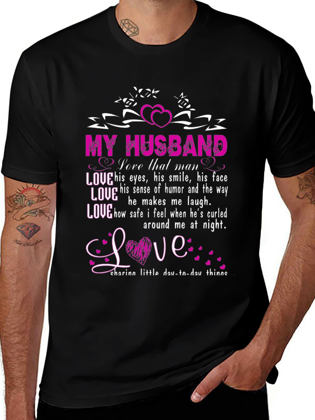 I Love My Husband T-Shirt
