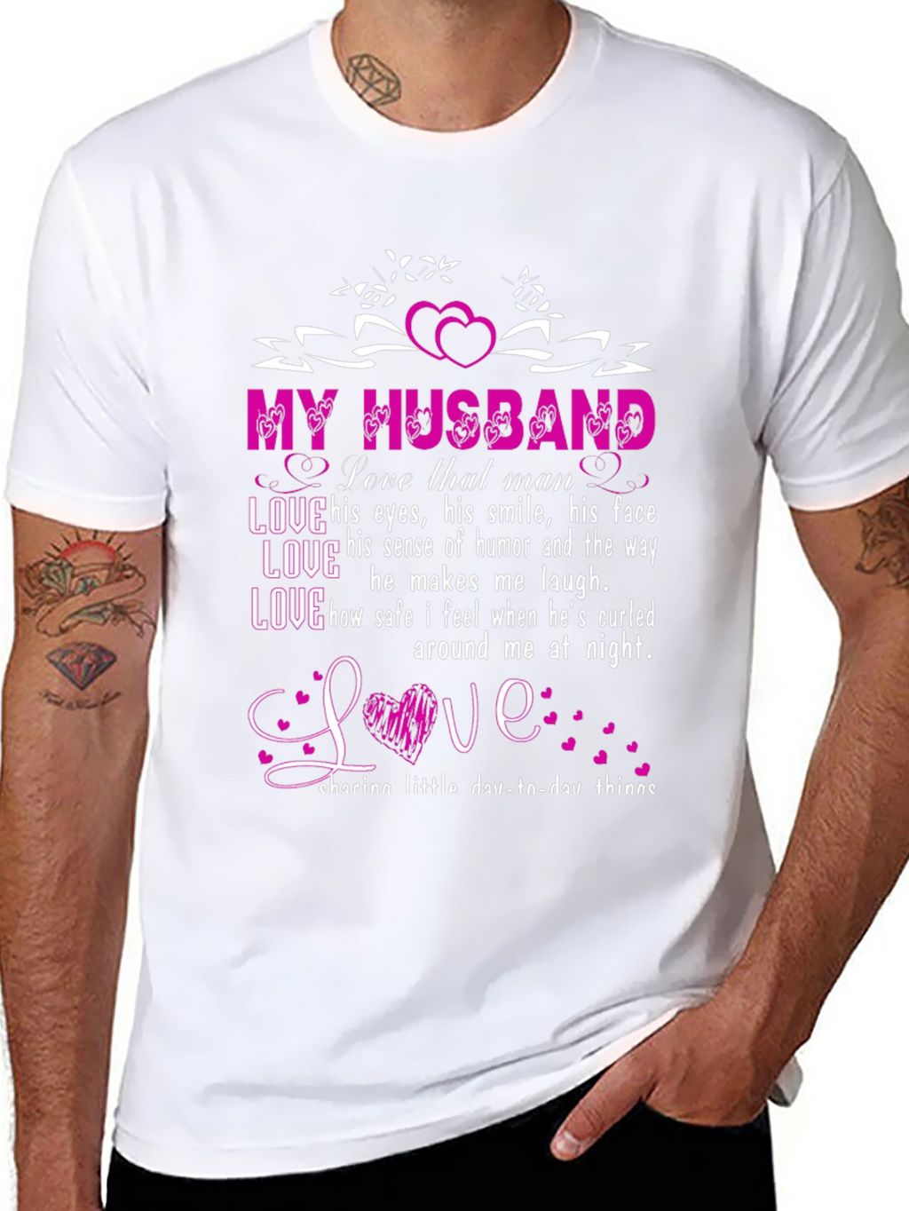 I Love My Husband T-Shirt