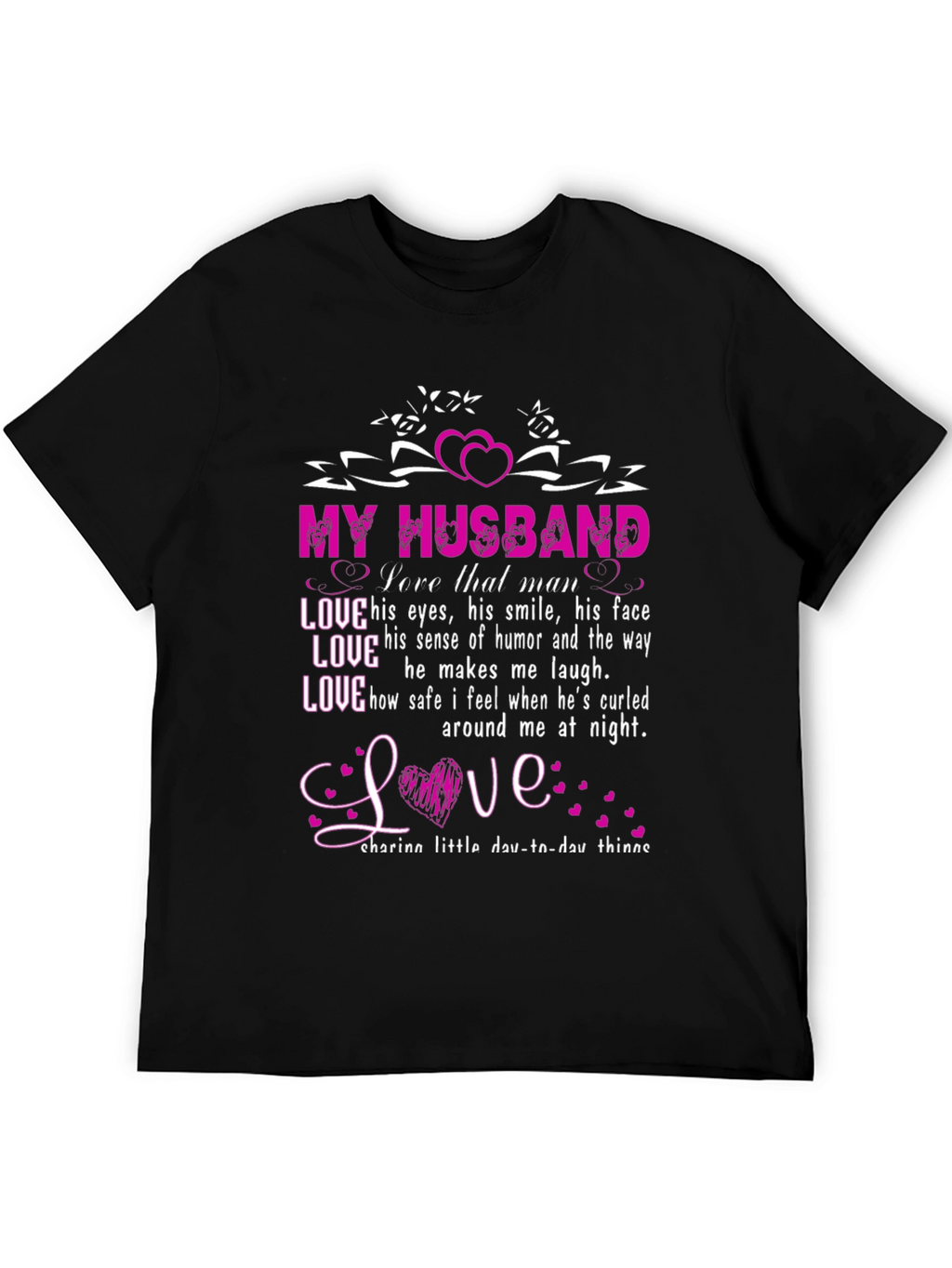 I Love My Husband T-Shirt