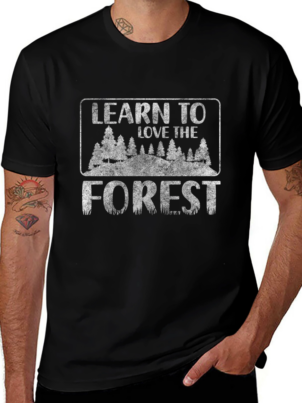 Learn to Love the Forest Graphic T-Shirt