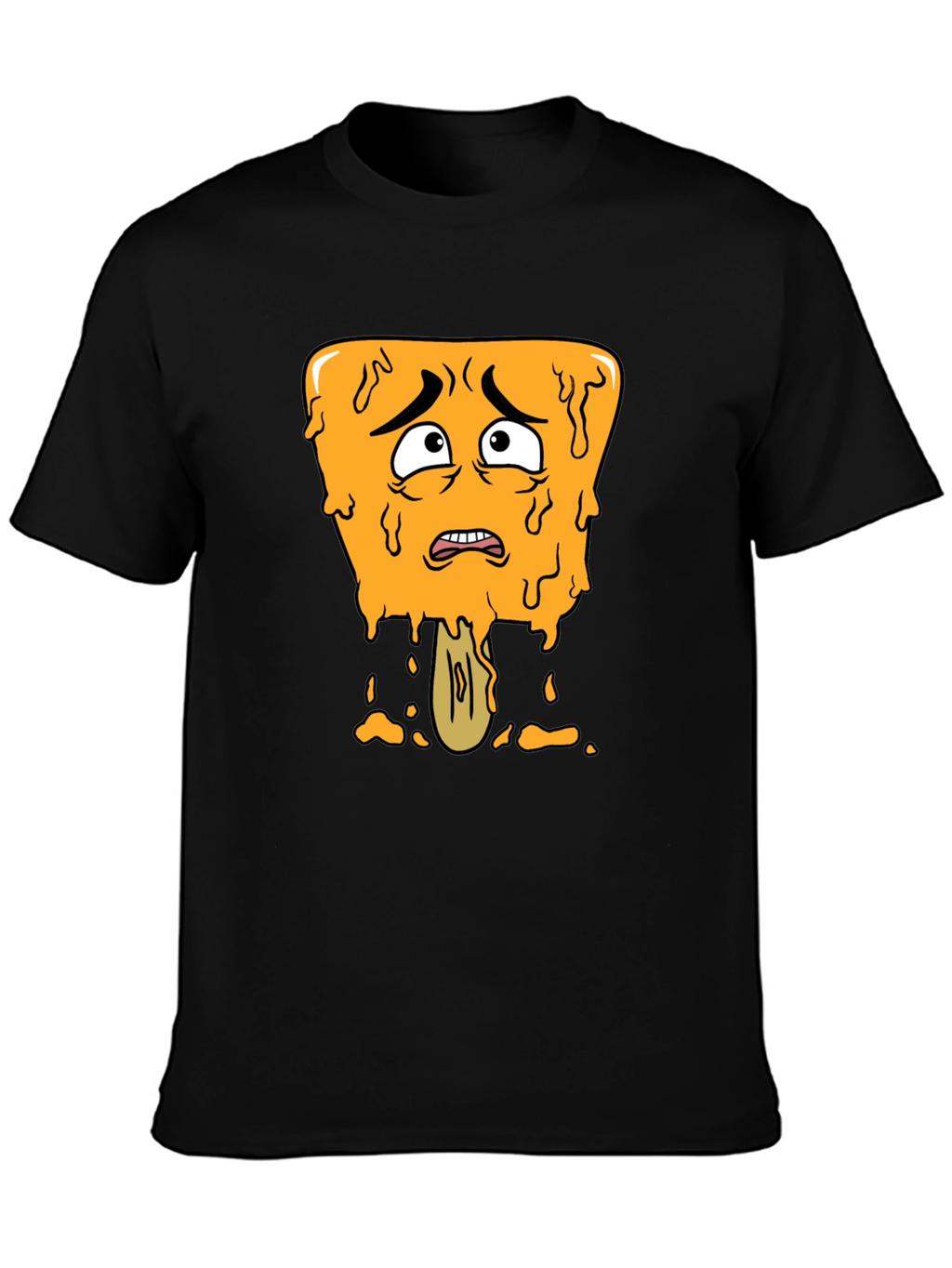 Distressed Cartoon Popsicle Graphic Tee