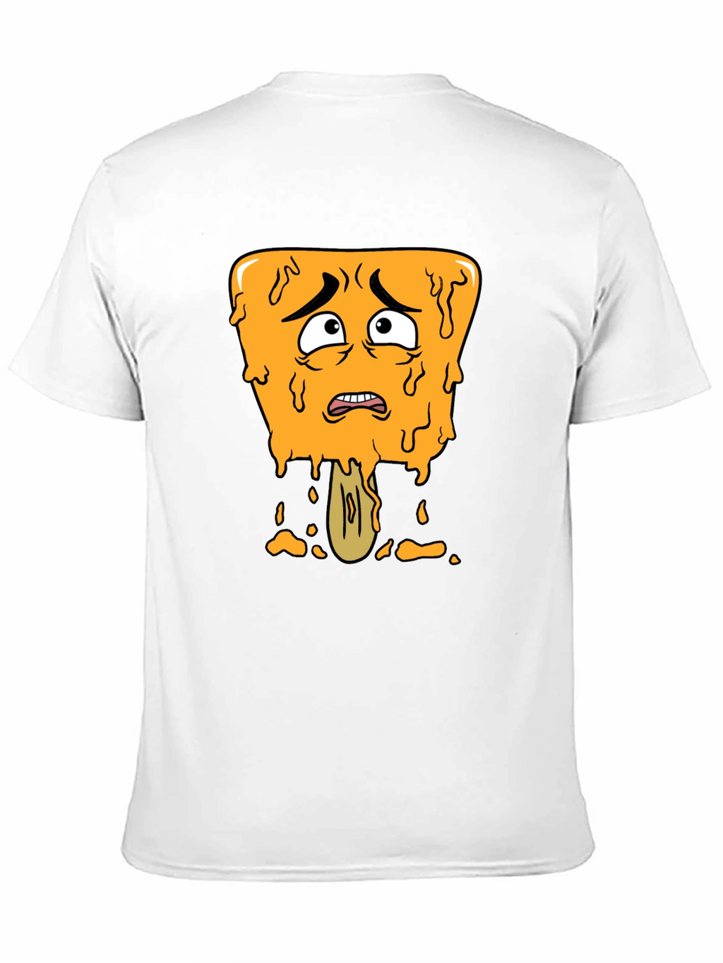Distressed Cartoon Popsicle Graphic Tee