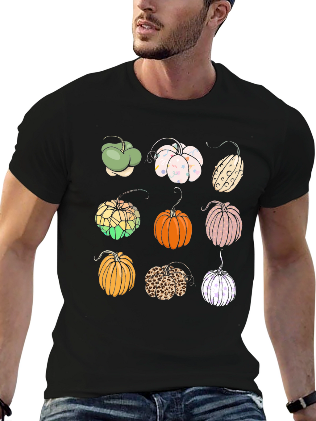 Pumpkin Variety Tee - Fall Festive Designs