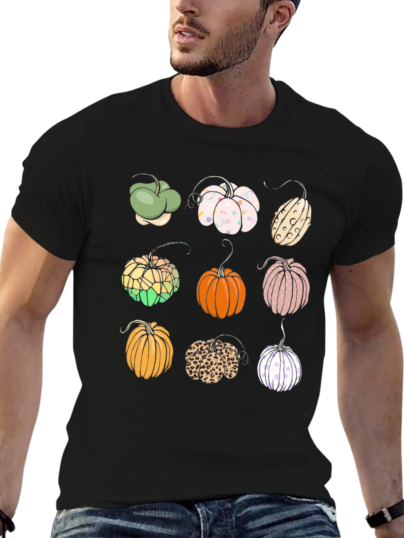 Pumpkin Variety Tee - Fall Festive Designs