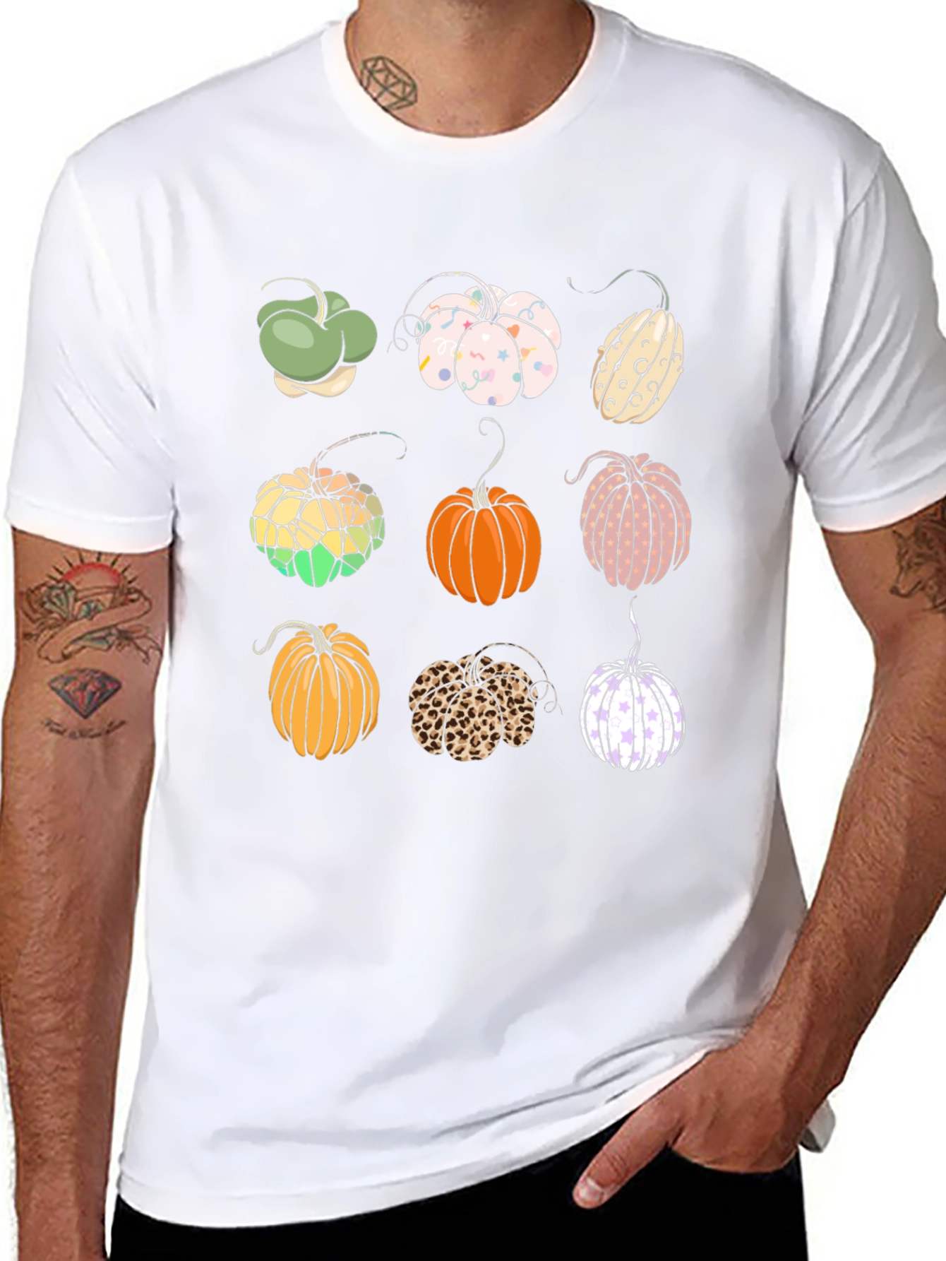 Pumpkin Variety Tee - Fall Festive Designs