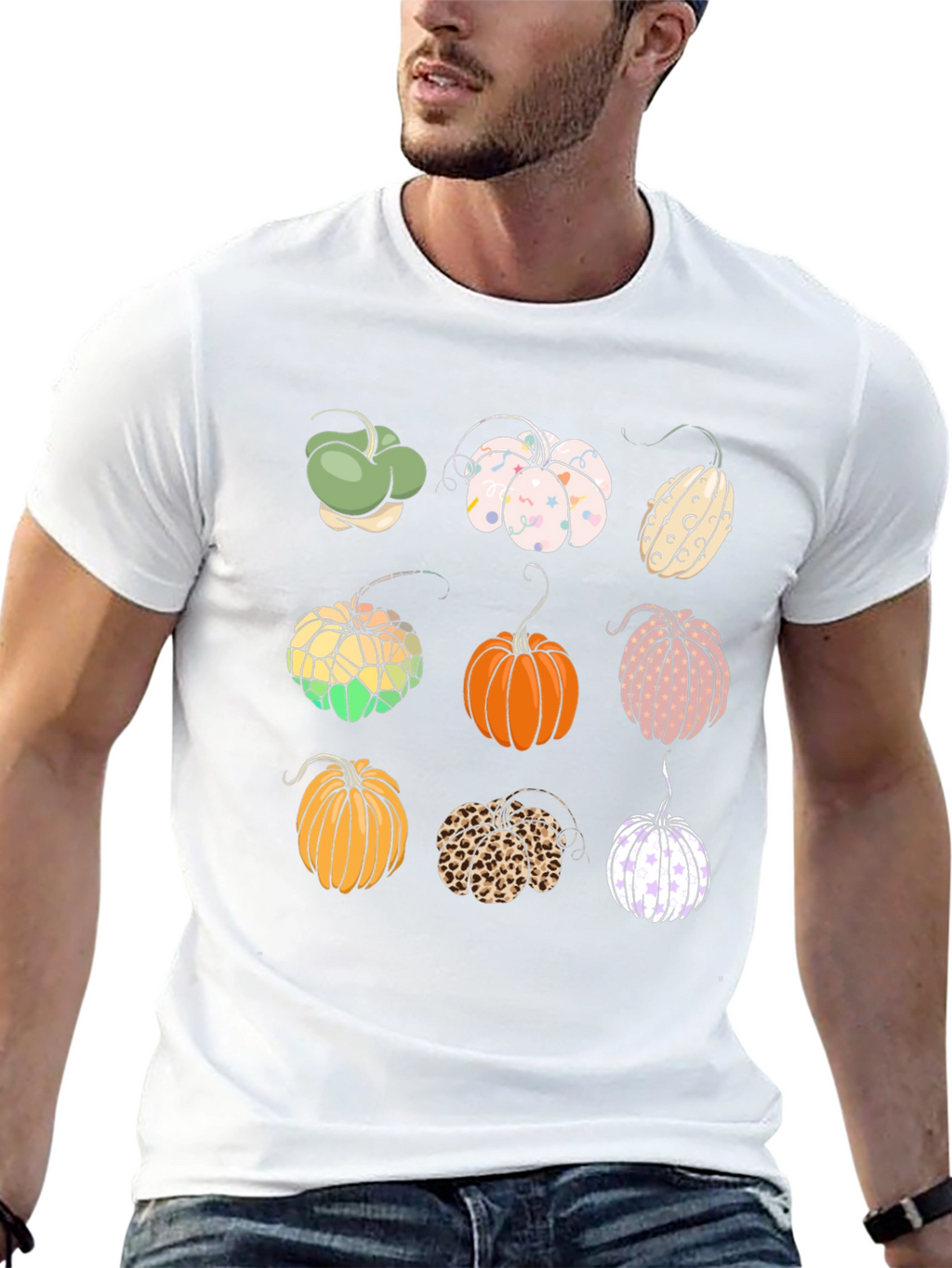 Pumpkin Variety Tee - Fall Festive Designs