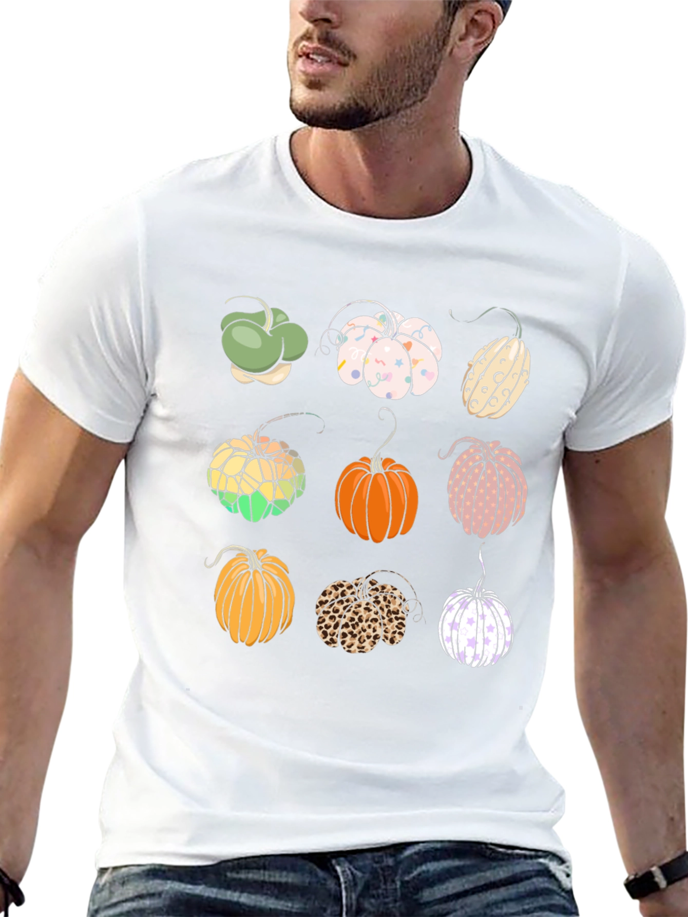 Pumpkin Variety Tee - Fall Festive Designs