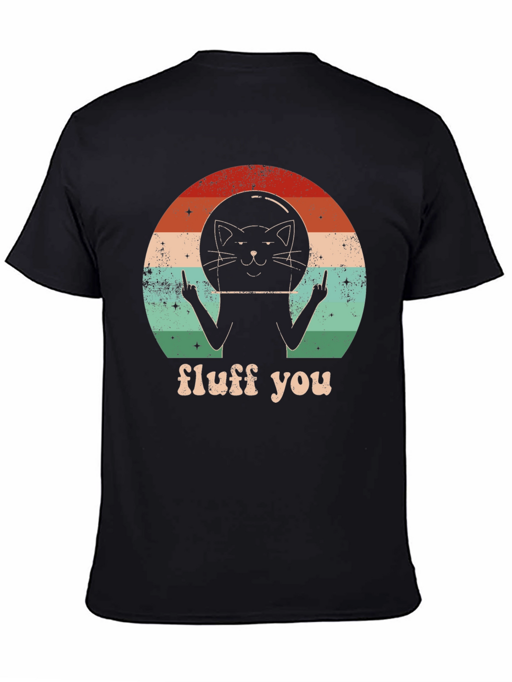 Fluff You Cat Astronaut T-Shirt