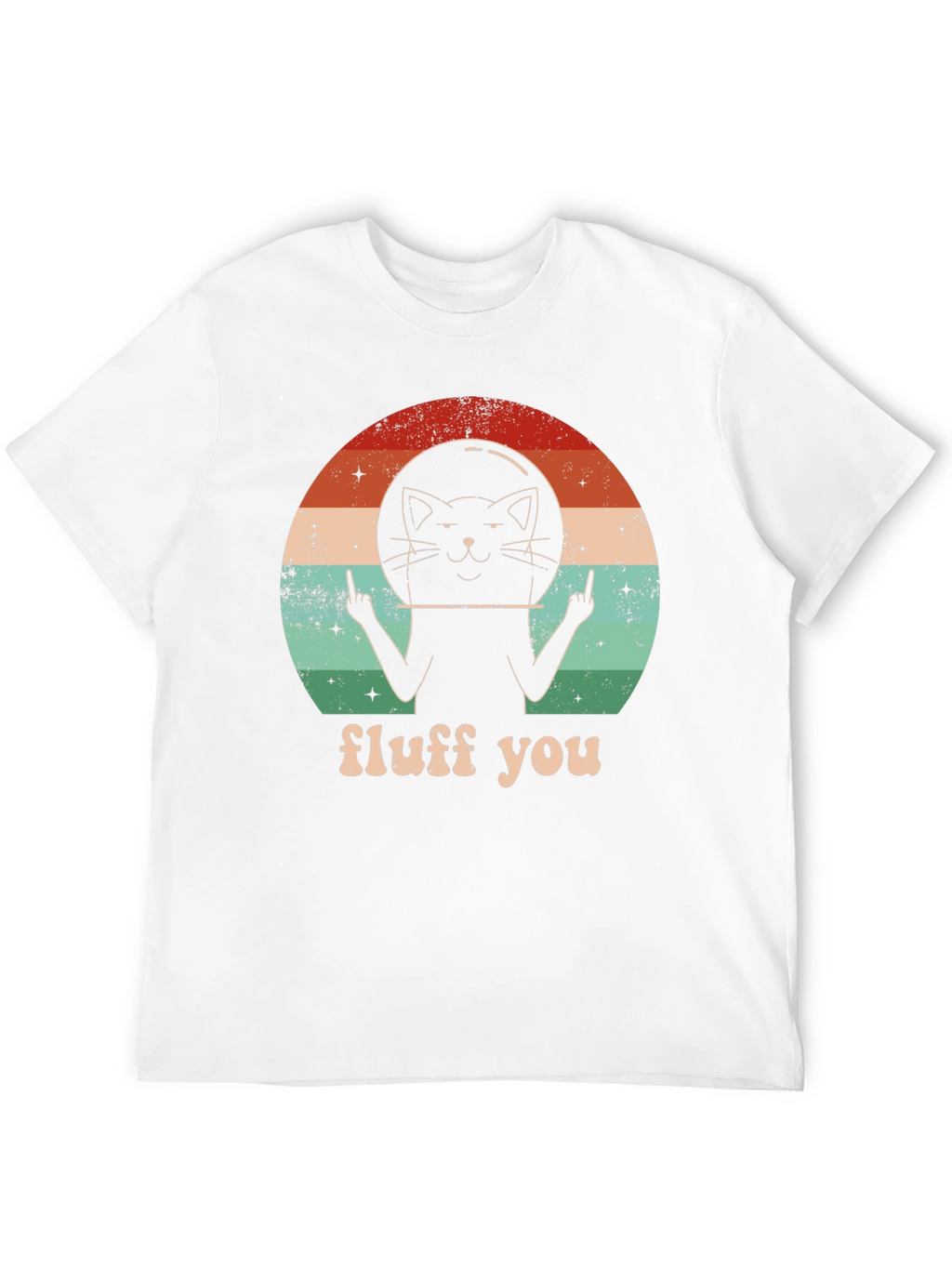 Fluff You Cat Astronaut T-Shirt
