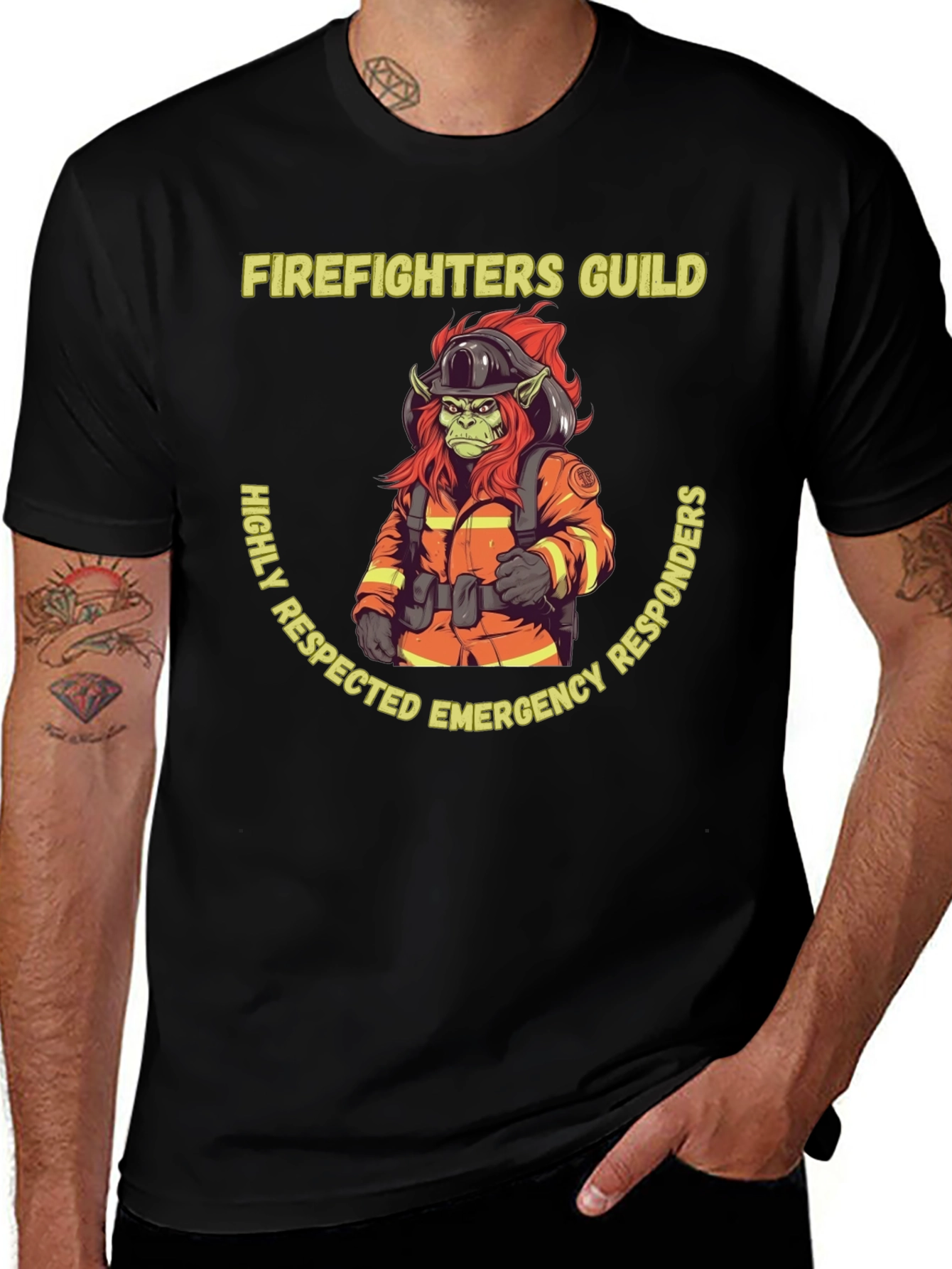 Firefighters Guild Graphic Tee