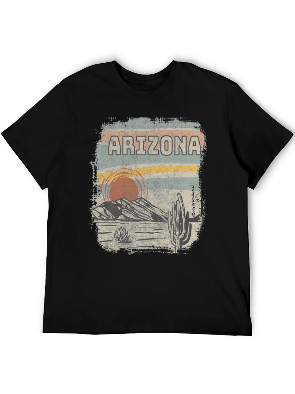 Arizona Desert Graphic Tee - Retro Style