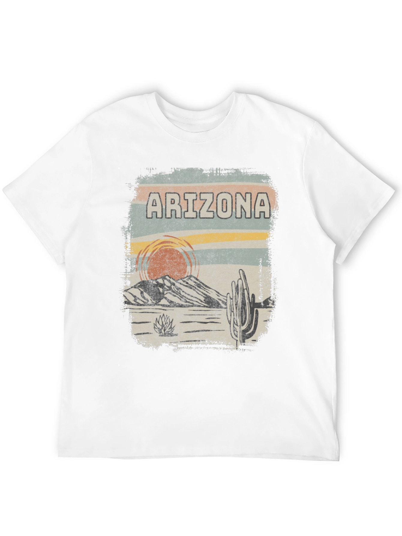 Arizona Desert Graphic Tee - Retro Style