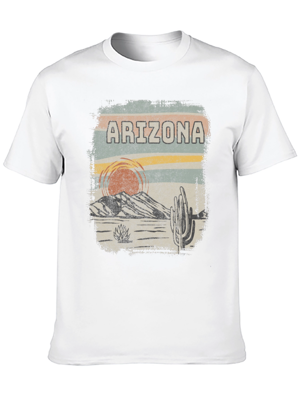 Arizona Desert Graphic Tee - Retro Style