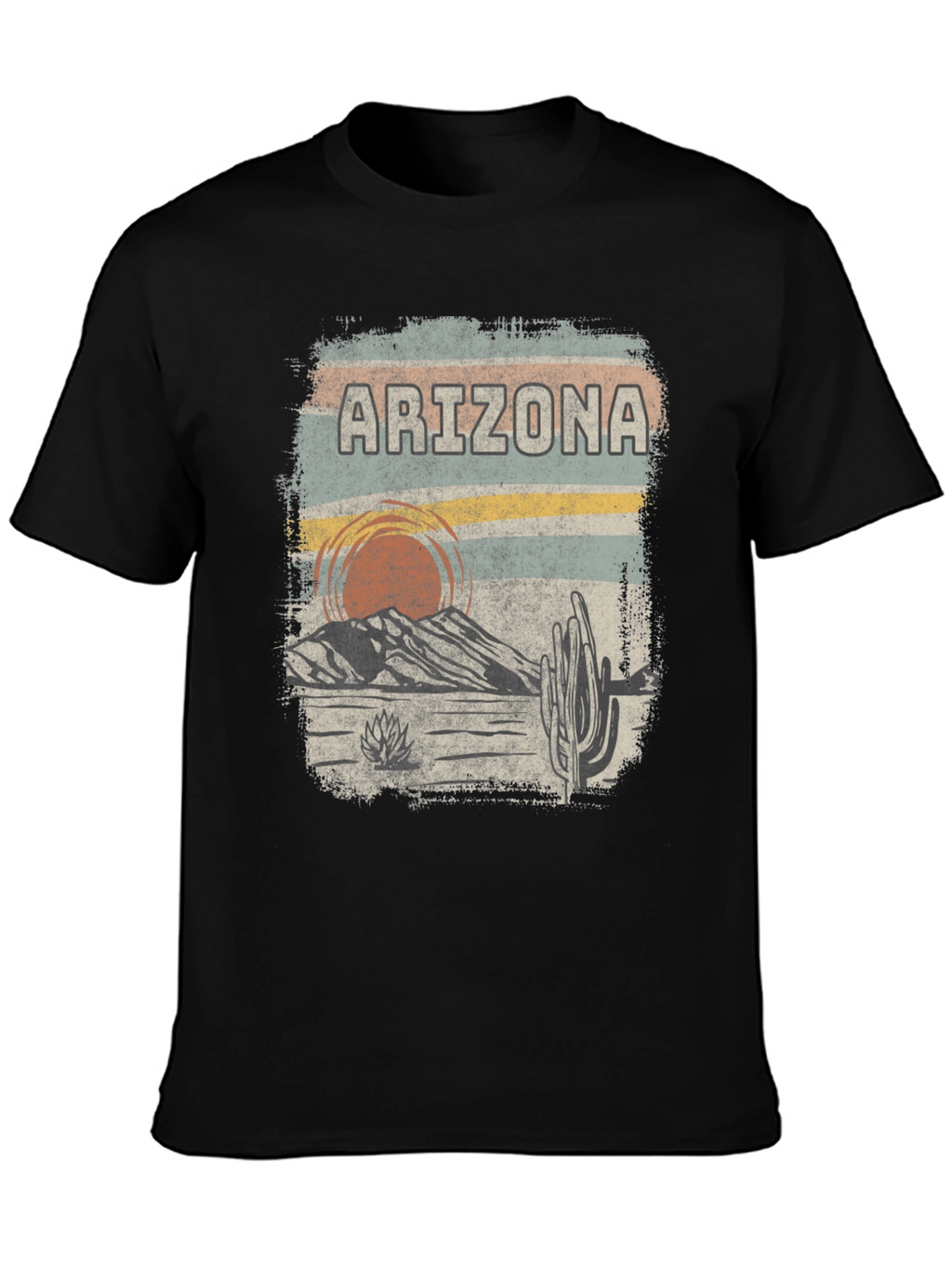 Arizona Desert Graphic Tee - Retro Style