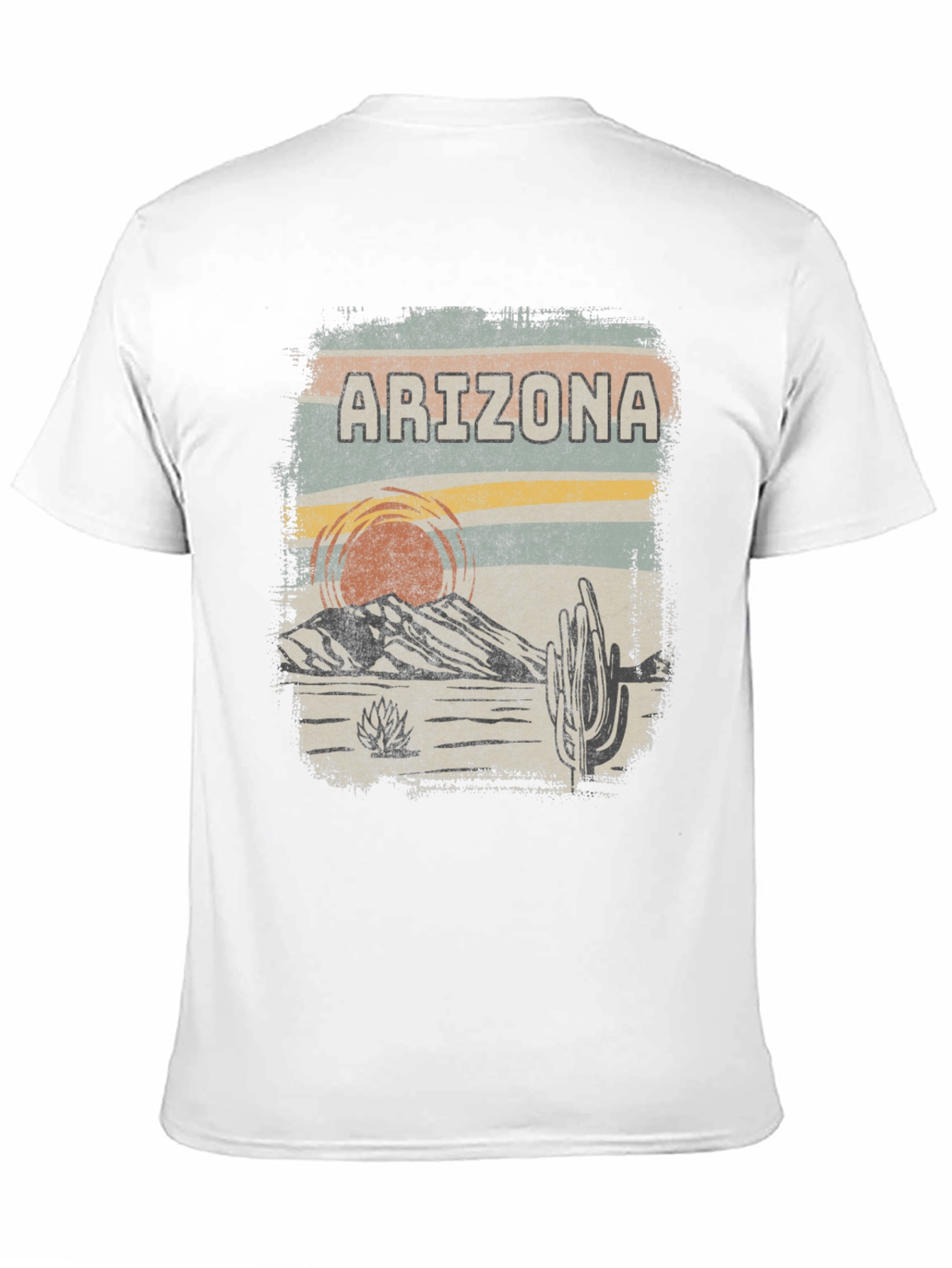 Arizona Desert Graphic Tee - Retro Style