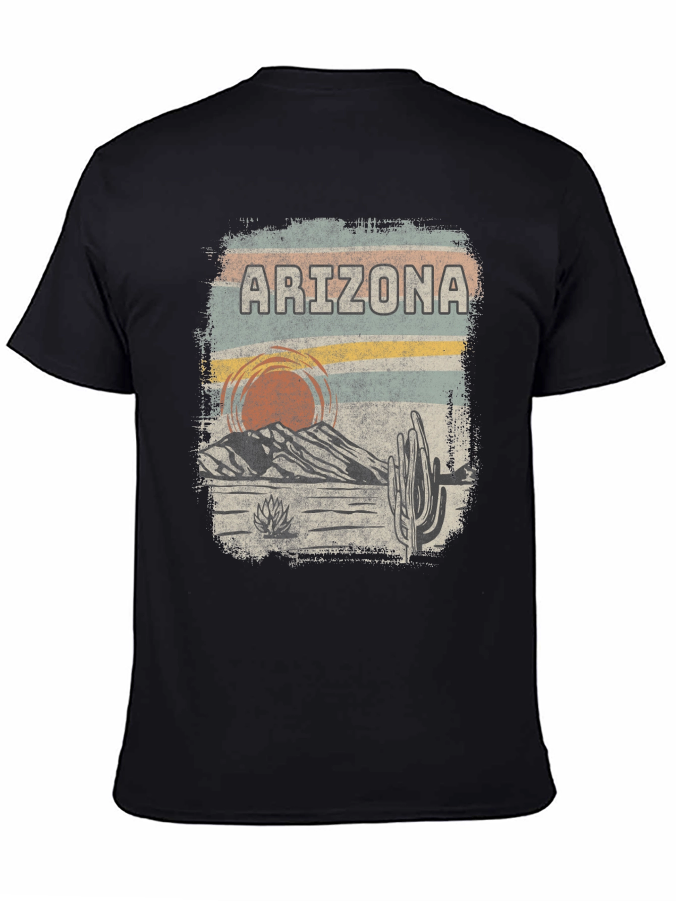 Arizona Desert Graphic Tee - Retro Style