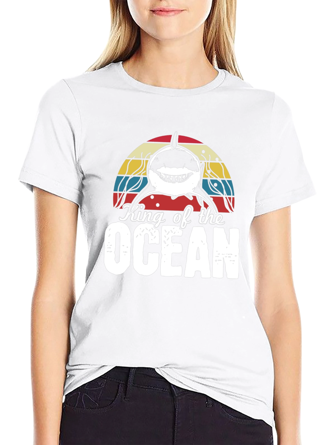 King of the Ocean Shark Graphic Tee