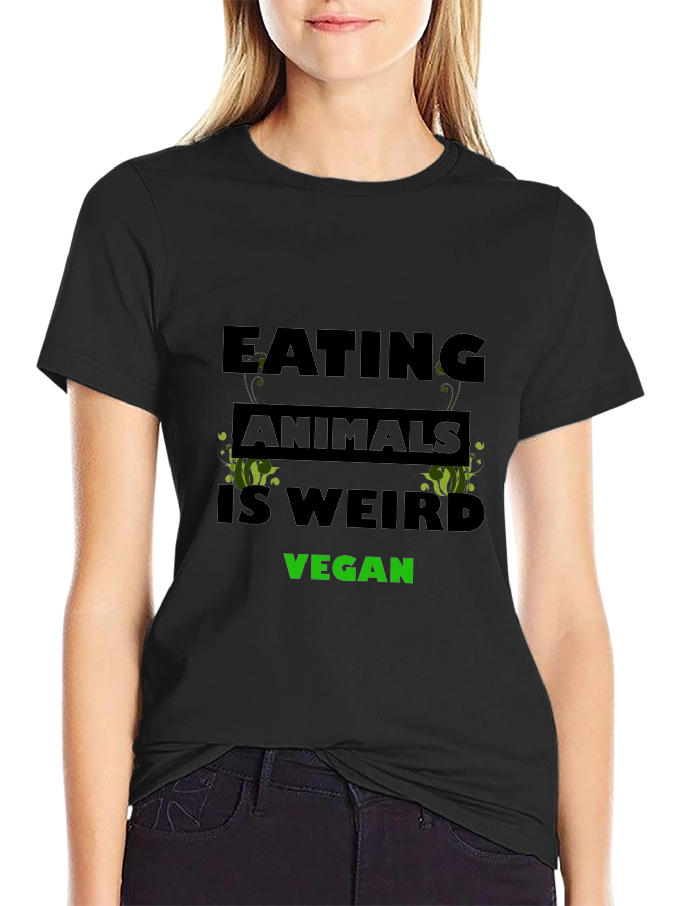 Vegan T-Shirt - Eating Animals is Weird