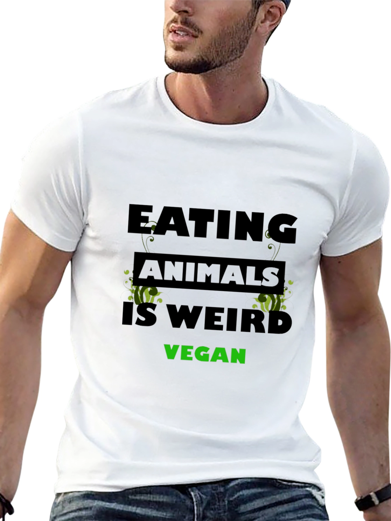 Vegan T-Shirt - Eating Animals is Weird