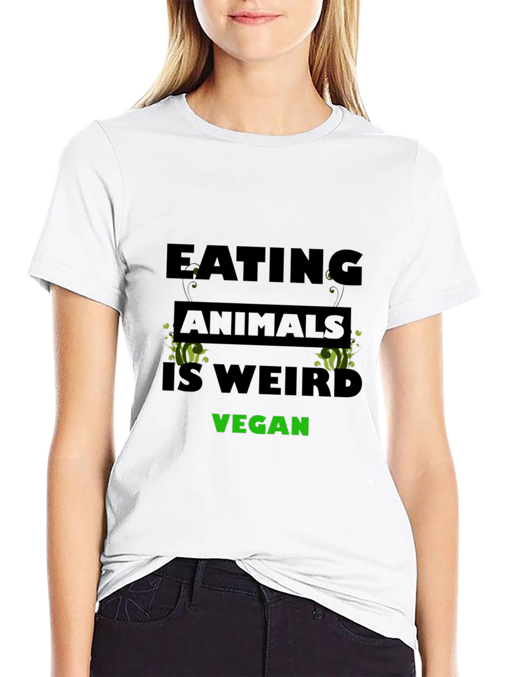 Vegan T-Shirt - Eating Animals is Weird