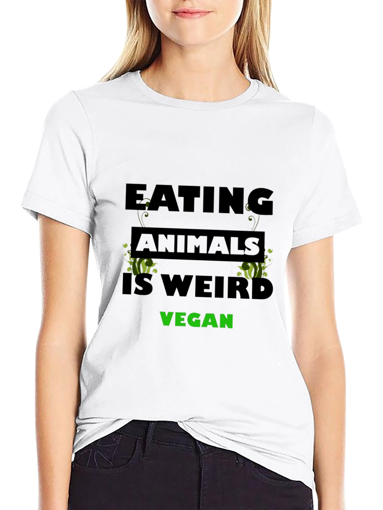 Vegan T-Shirt - Eating Animals is Weird