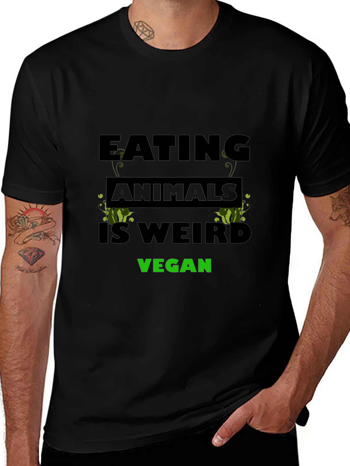 Vegan T-Shirt - Eating Animals is Weird