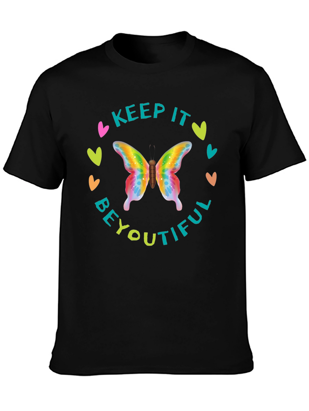 Keep It Beyoutiful Butterfly Graphic Tee