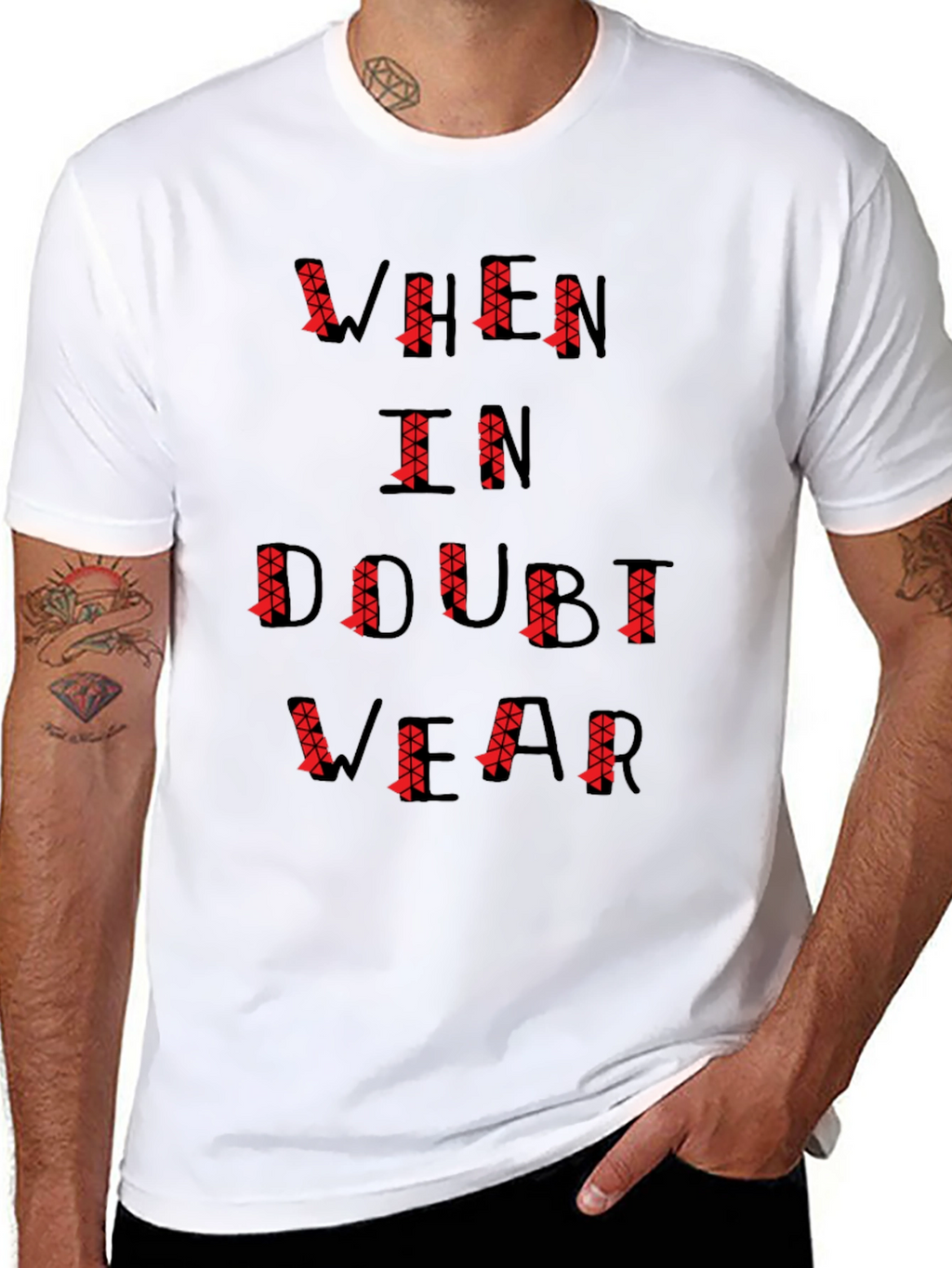 When In Doubt Wear Bowties Tee