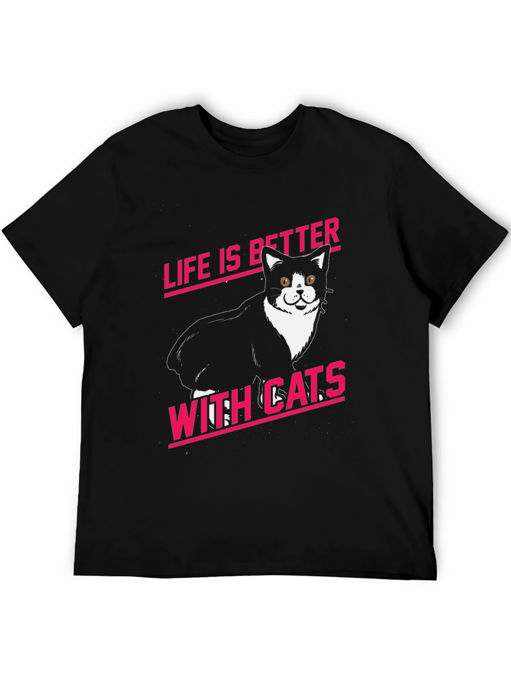 Life is Better With Cats Graphic Tee
