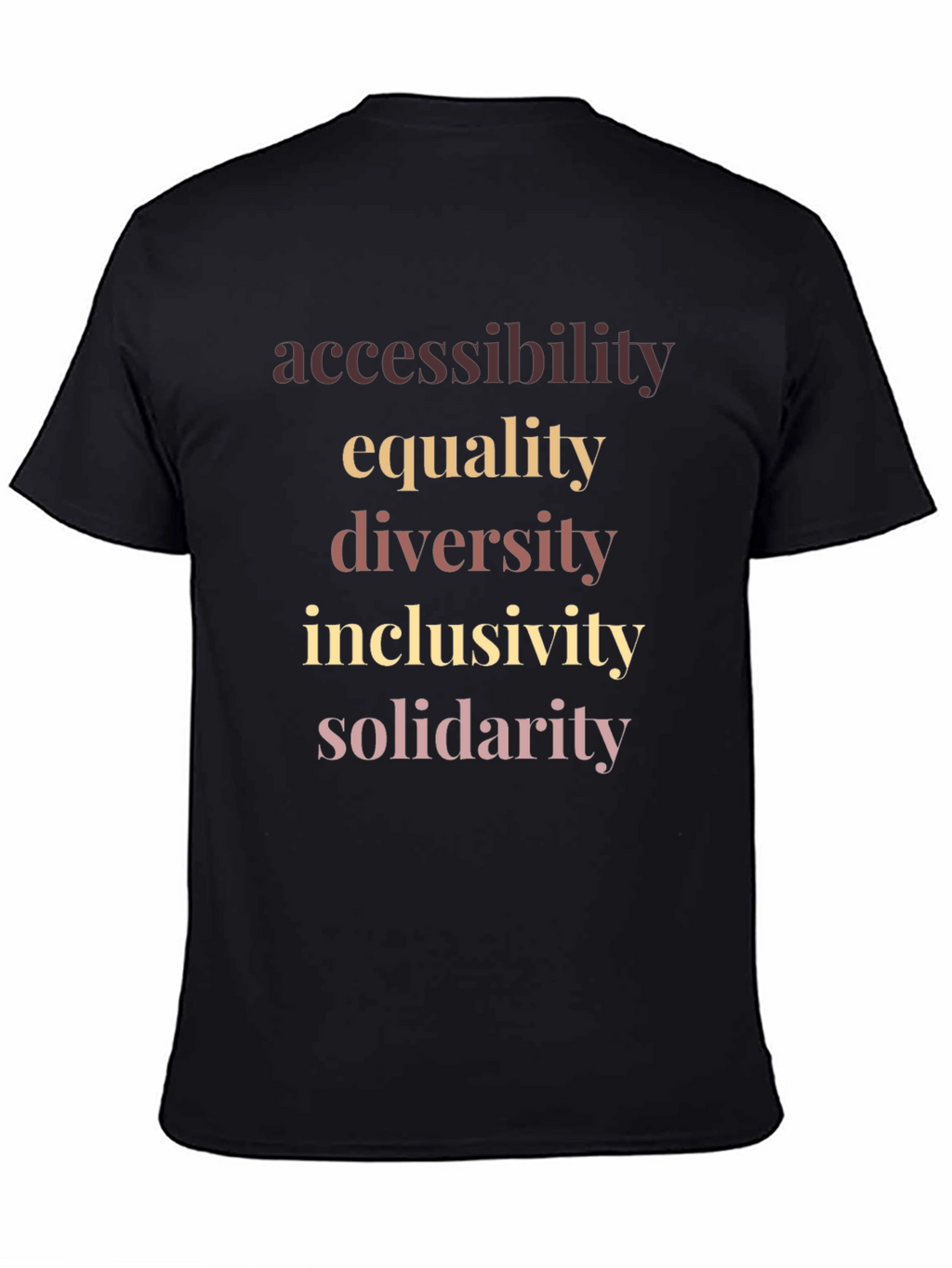Equality Diversity Inclusivity Graphic T-Shirt