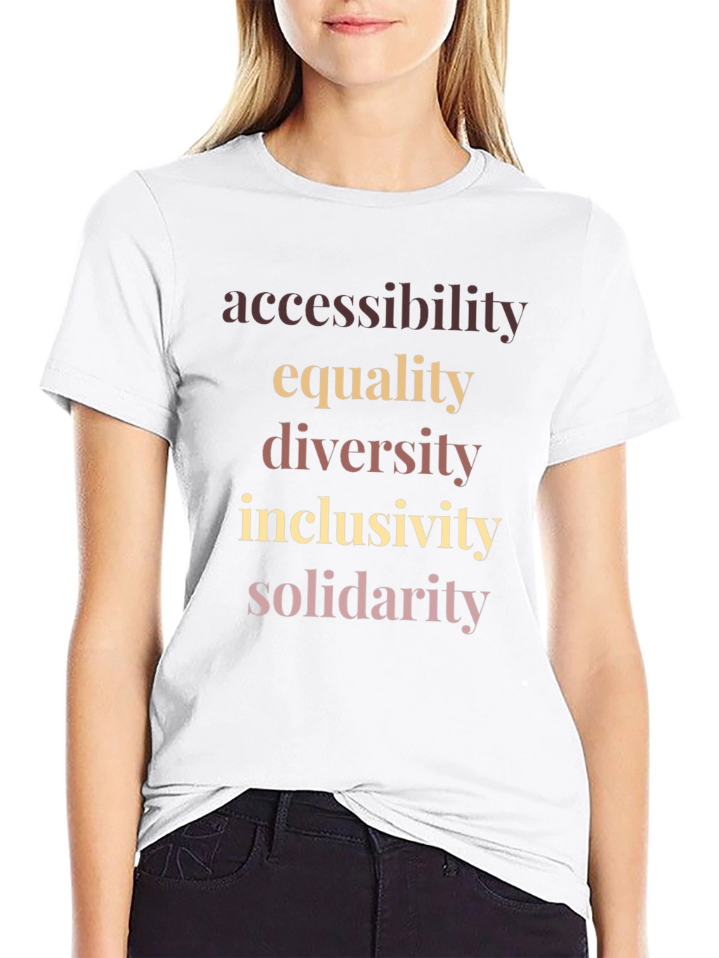 Equality Diversity Inclusivity Graphic T-Shirt