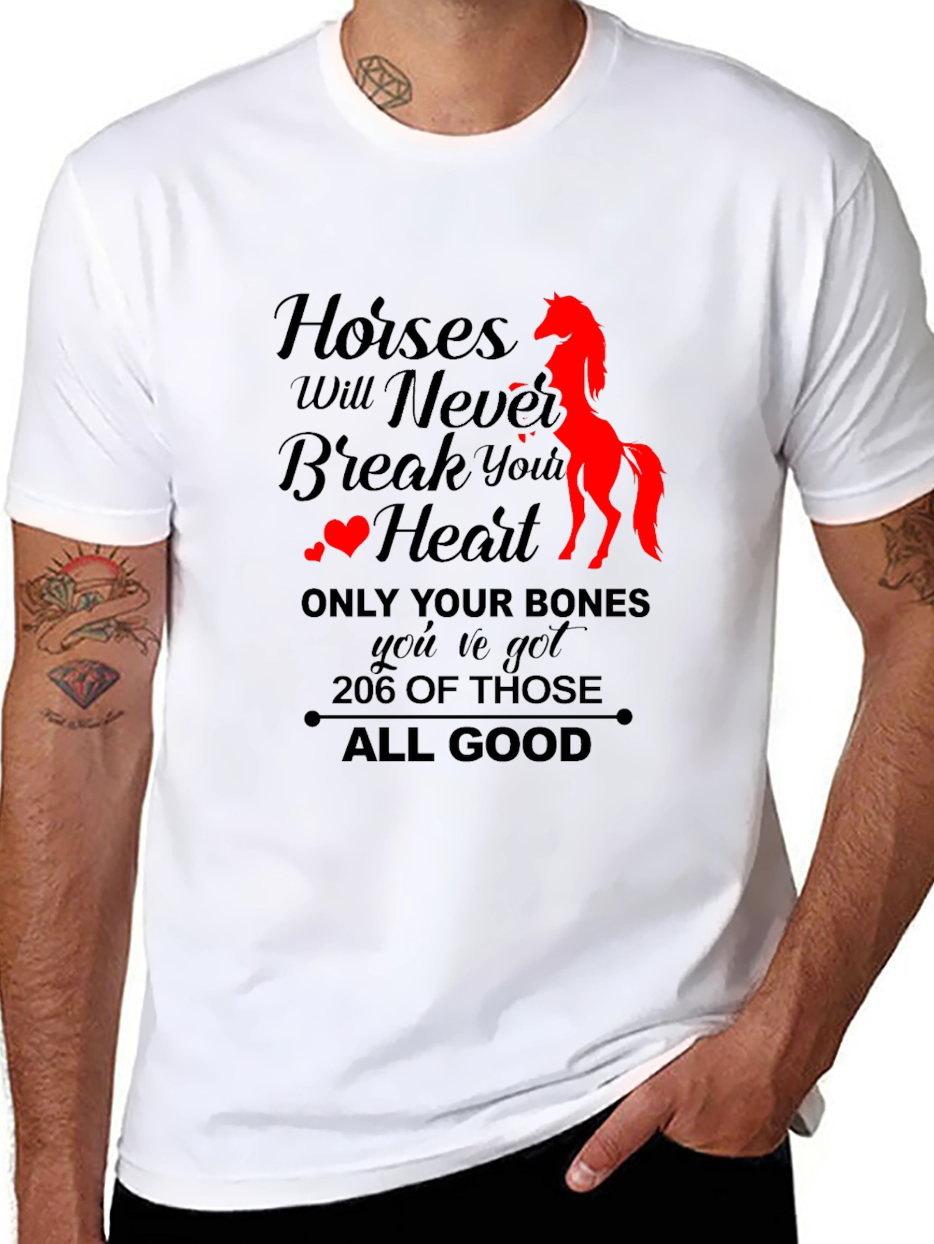 Horses Never Break Your Heart T-Shirt