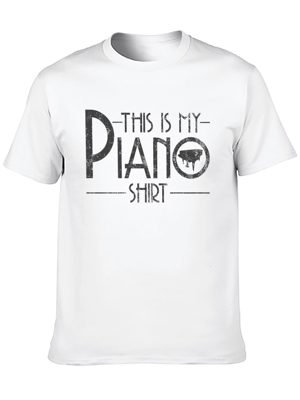 This is My Piano Shirt - Funny Musician Tee