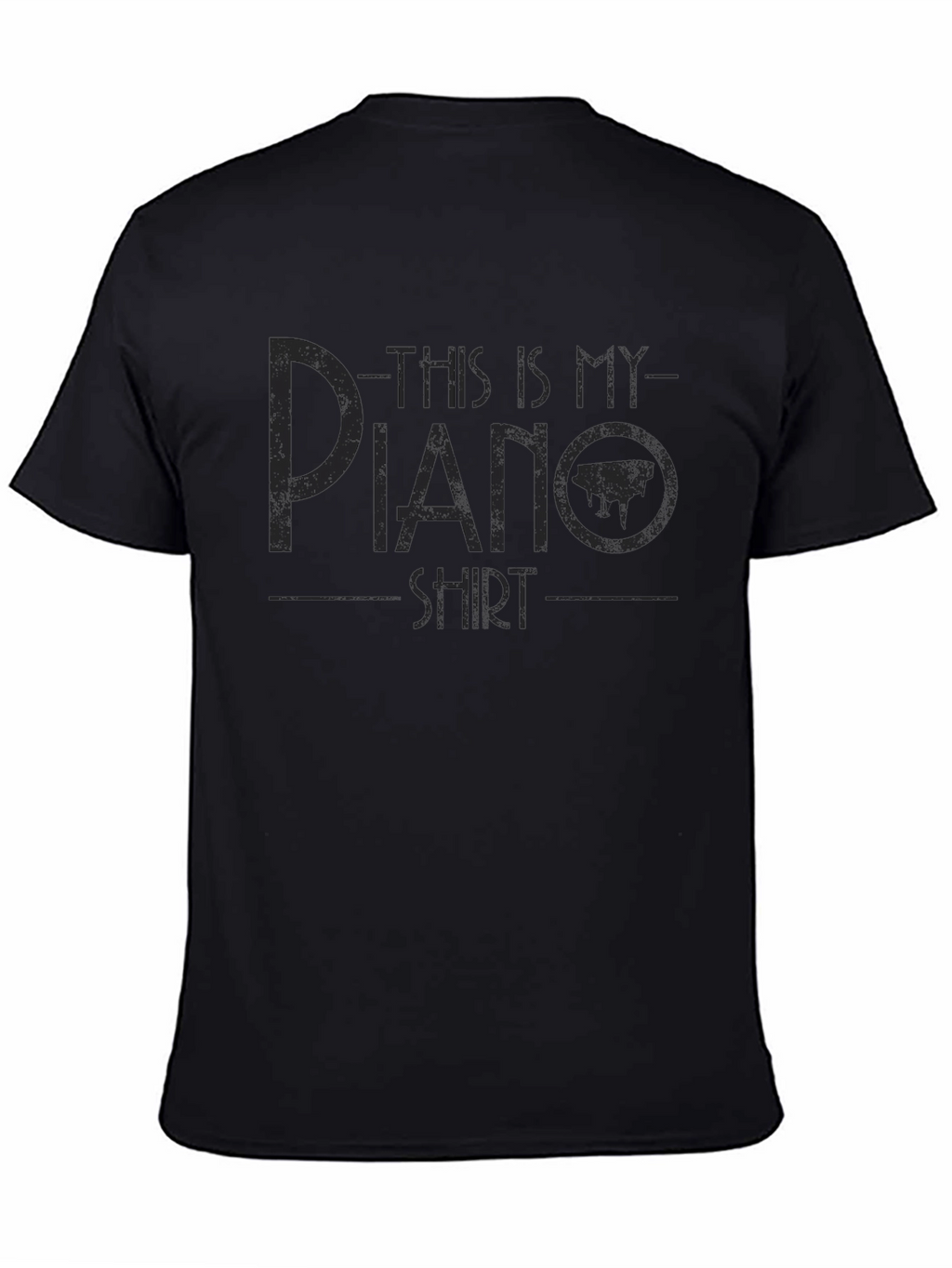 This is My Piano Shirt - Funny Musician Tee