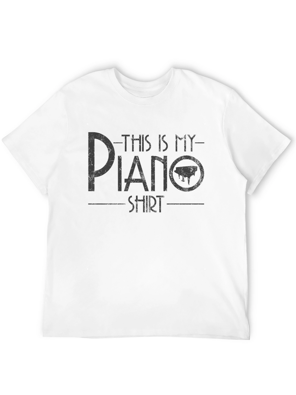 This is My Piano Shirt - Funny Musician Tee