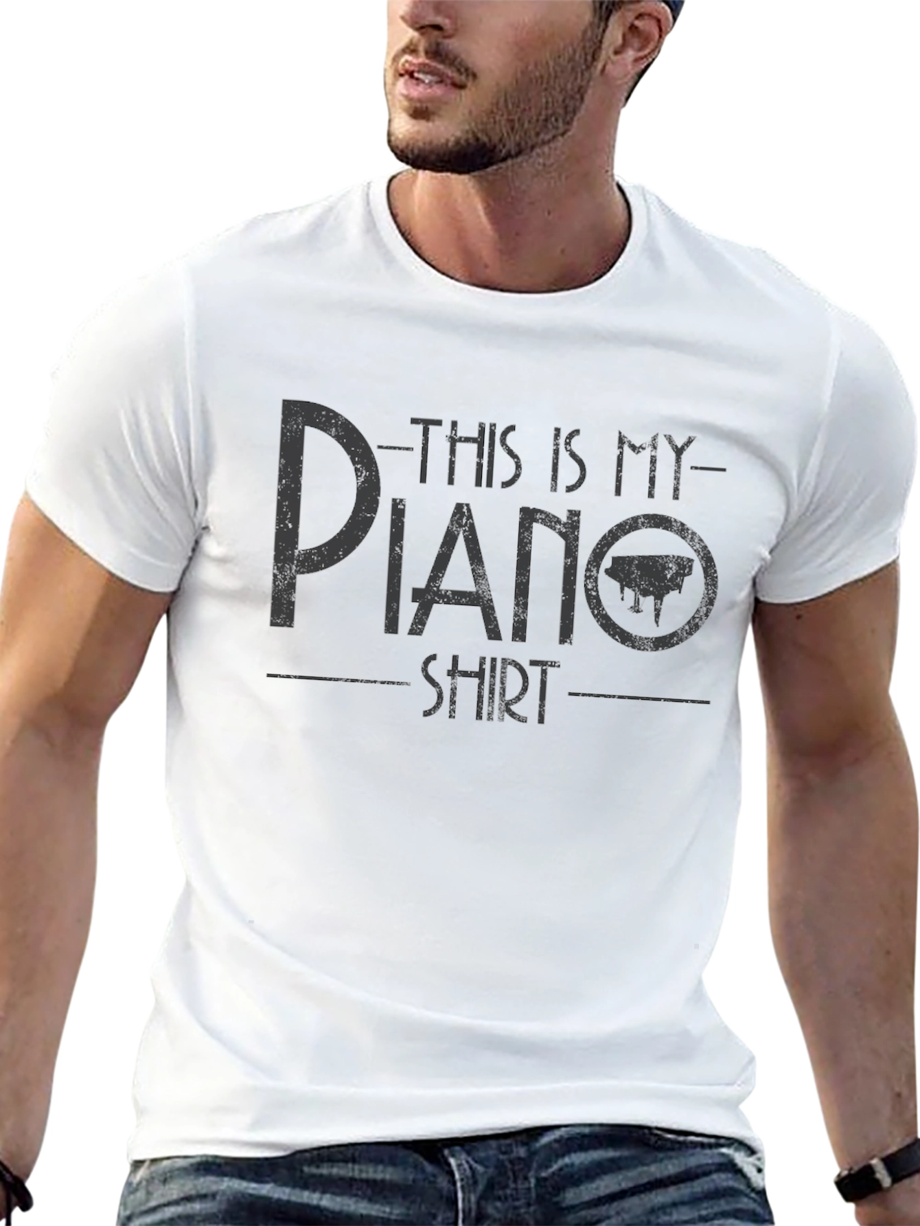 This is My Piano Shirt - Funny Musician Tee