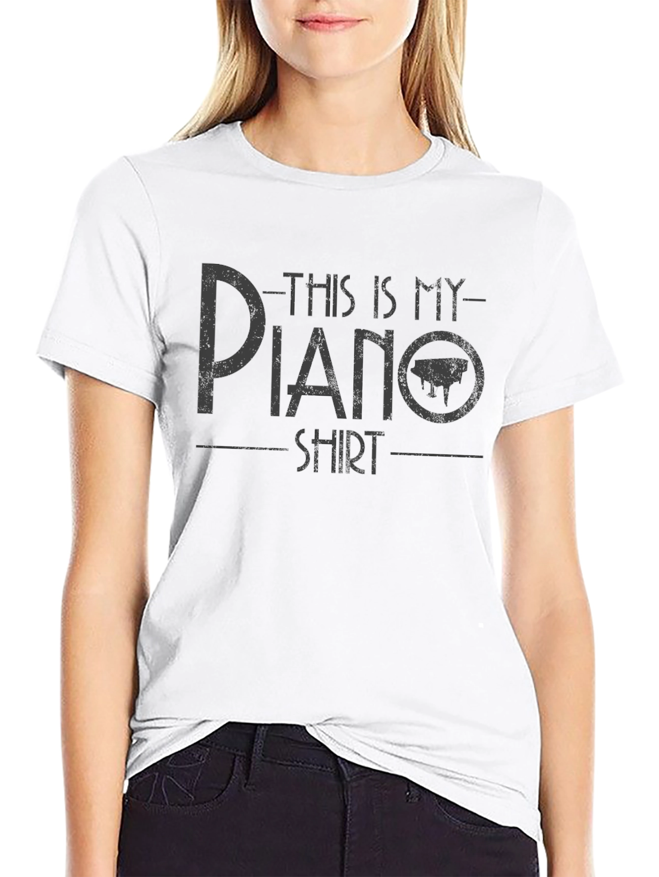 This is My Piano Shirt - Funny Musician Tee